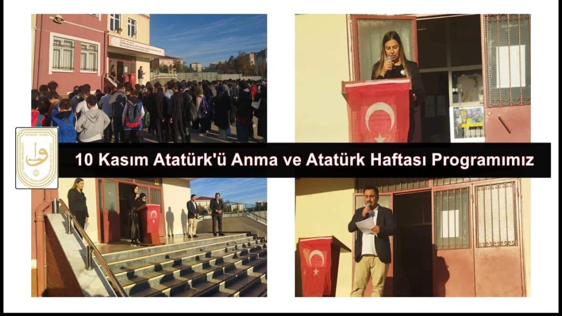 10 Kasım Atatürk'ü Anma ve Atatürk Haftası Programımız