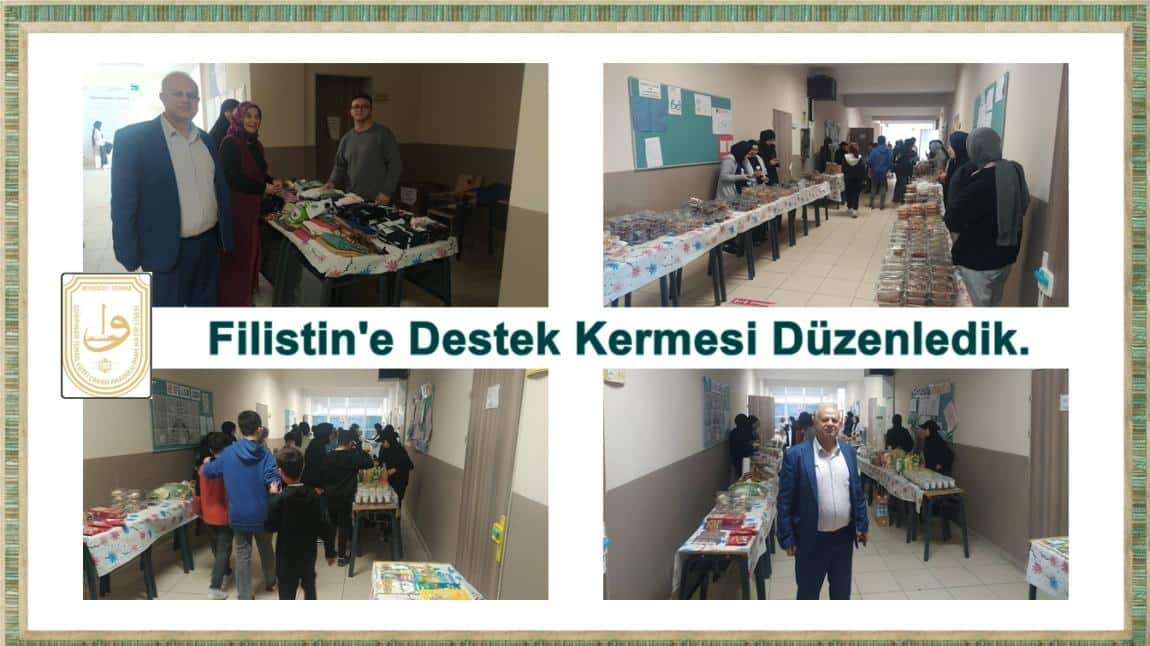 Filistin'e Destek Kermesi Düzenledik.